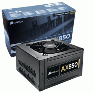 FONTE AX-850W 80+ GOLD MODULAR- SEM CABO CORSAIR R$ 